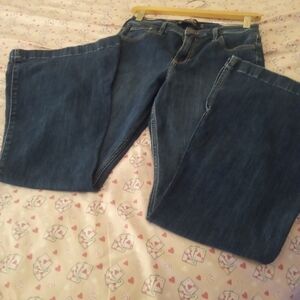 Hollister Dark Blue Flare Jeans